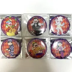 おそ松さん ハロウィン 缶バッジ 6個セット