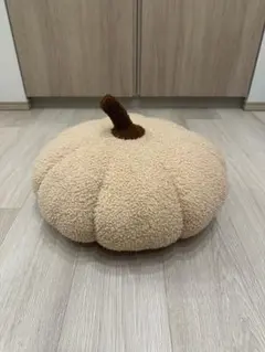 パンプキン型 かぼちゃ　クッション ベージュのサムネイル