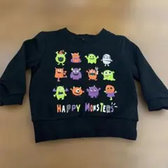 モンスター柄 トレーナー 男の子　100cmのサムネイル