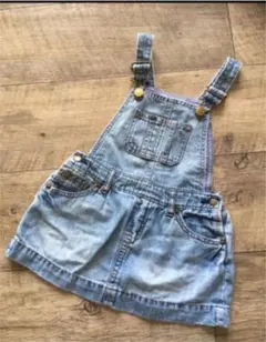 デニム ジャンパースカート 90 サロペット