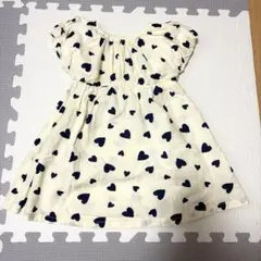 アプレレクール 女の子 半袖ワンピース 90cm バックリボンヒロインワンピ