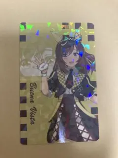 挨拶禁止　ウマ娘 秋葉原アトレ店舗購入特典 イラストカード　ブエナビスタ