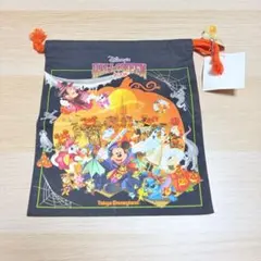 東京ディズニーランド ハロウィン 巾着袋　ミッキー 新品タグ付き