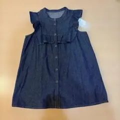 月末SALE❣️新品❣️フリル付きノースリーブM