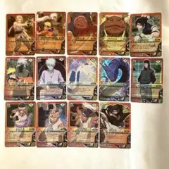 ナルト　カードゲーム　レア　14枚セット