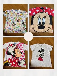 Disney ミニーちゃん Tシャツ4枚セット 150cm