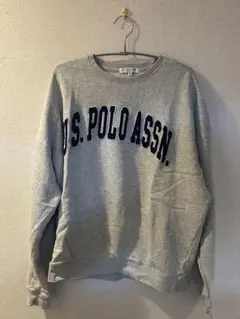 U.S. POLO ASSN. グレー スウェット Mサイズ
