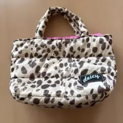 deicy ヒョウ柄 トートバッグ