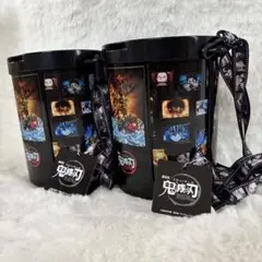 新品未使用鬼滅の刃 無限城編メモリアルポップコー ンボックスバケツ×2