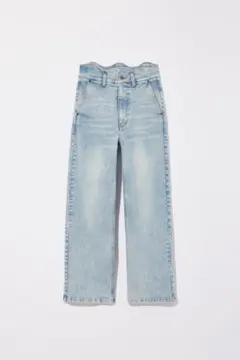 eaphi WAVE DESIGN HIGH WAIST DENIM