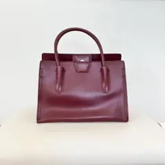 GIANNI CHIARINI パンチングレザー トートバッグ ポーチ付き - メルカリ