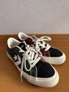 コンバース スケートボーディング グリーン/ブラック/レッド 23cm『美品』