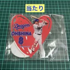 高橋周平　ビッグアクスタ 中日ドラゴンズ 高橋周平 あたり アクリルスタンド ピンバッジ セット