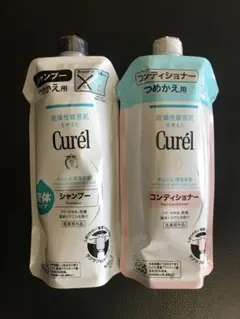 キュレル Curel シャンプー コンディショナー 詰替 340ml 各1個
