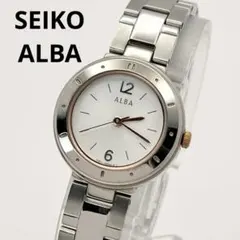 SEIKO アルバ V501-00X0 クォーツ レディース腕時計 163