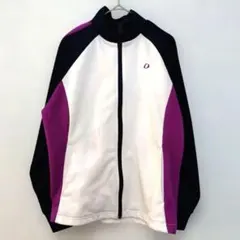 ​【イグニオ】 トラックジャケット ジャージ M ホワイト×パープル×ネイビー