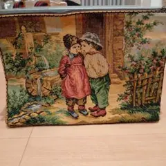 刺繍デザイン ポーチ