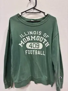 Championチャンピオン （緑）スウェット M