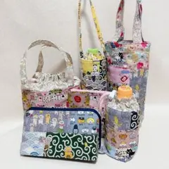 ブチ子様専用。 パッチワークトートバッグ ねこ生地
