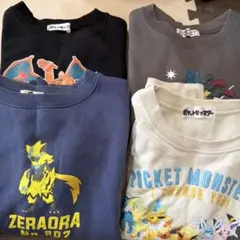 Pokemonポケモン　子供服　トレーナー　まとめ売り　140