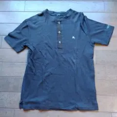 BURBERRY BLACK LABEL ボタン付きポロシャツ サイズ2