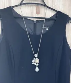 値下げmabel ビジュー ロングネックレス新品未使用