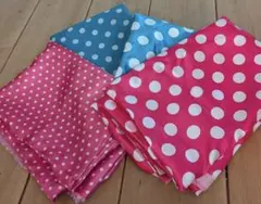 水玉模様の布地セット パルパル ミニー