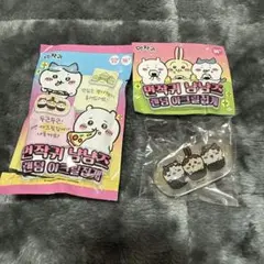 【新品未使用】ちいかわ アクリルクリップ 韓国限定