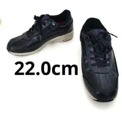 極美品★ムーンスター moonstar ジップ付 スニーカー 22.0cm 3E