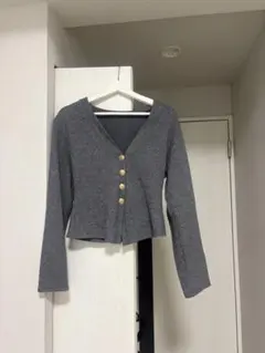 ZARA ぺプラムカーディガン