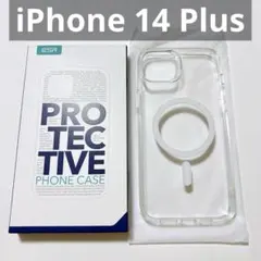 ESR iPhone 14 Plus 用 ケース MagSafe対応 クリア