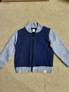 baby GAP 3歳用 キルティングジャケット ネイビー・グレー