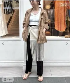 FRAMeWORK BAMBOLEIRA フリンジラップのサムネイル