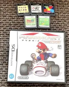 マリオカート 他5個セット アイシールド21 脳トレ DSソフト ゲームソフト