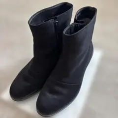 ワコール GORE-TEX サイドジップ ショートレインブーツ ブラックのサムネイル