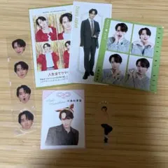 川島如恵留 クリアシール Travis Japan カレンダー 切り抜き トラ