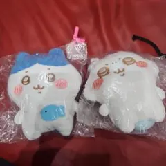 ちいかわがま口ポーチ ハチワレ モモンガ