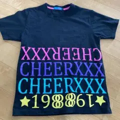 CHEER☆男女OK☆マルチカラーロゴTシャツ☆130〜140cm☆送料込みのサムネイル