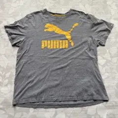 PUMA グレー Tシャツ　Lサイズ