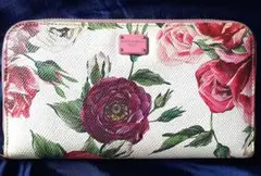 【極美品】DOLCE＆GABBANA 花柄　フラワー　キャンバス　マルチカラー 極美品】DOLCE＆GABBANA 花柄 フラワー キャンバス マルチカラー
