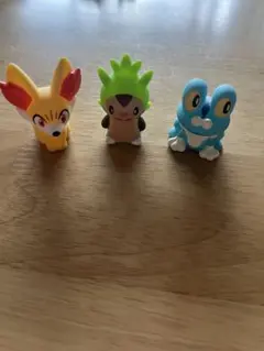 ポケモン フィギュア 3体セット指人形