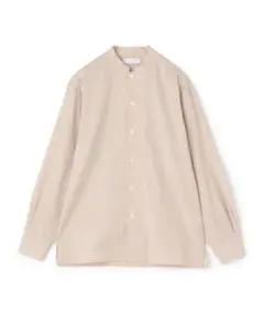 Yoli◯Band collar shirt◯beige③ - メルカリ