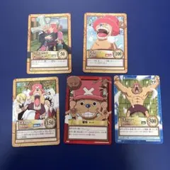 ワンピース カードダス 2001年 バンダイ ルフィ4枚セット - メルカリ