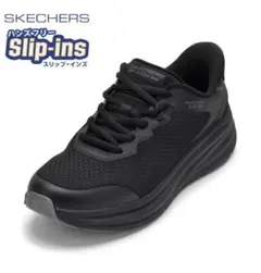 SKECHERS スケッチャーズ BOBS スリップ イン スニーカー ブラックのサムネイル
