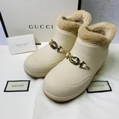 GUCCI ムートンブーツ　　今月末までの出品予定 org.jpg
