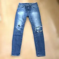 HYSTERIC ダメージ加工 スキニーデニム