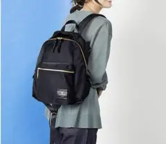 美品 LANVIN en Bleu ランバンオンブルー トロカデロ リュック　黒