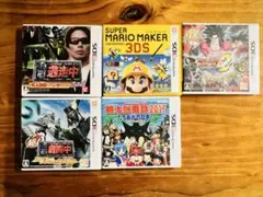 ニンテンドー3DS ゲームソフト5本セット★美品　動作確認済★