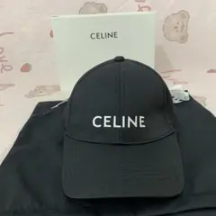 CELINE セリーヌ ロゴキャップ 帽子 Mのサムネイル