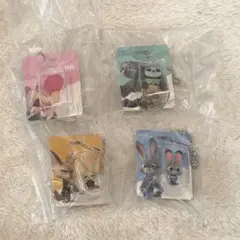 ズートピア ブリスターチャームコレクション 4点セット